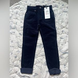 JOULES NAVY BLUE CORDUROY BOY TROUSERS Sz 5
